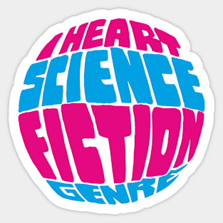 Science Fiction - Simple  Design Sticker